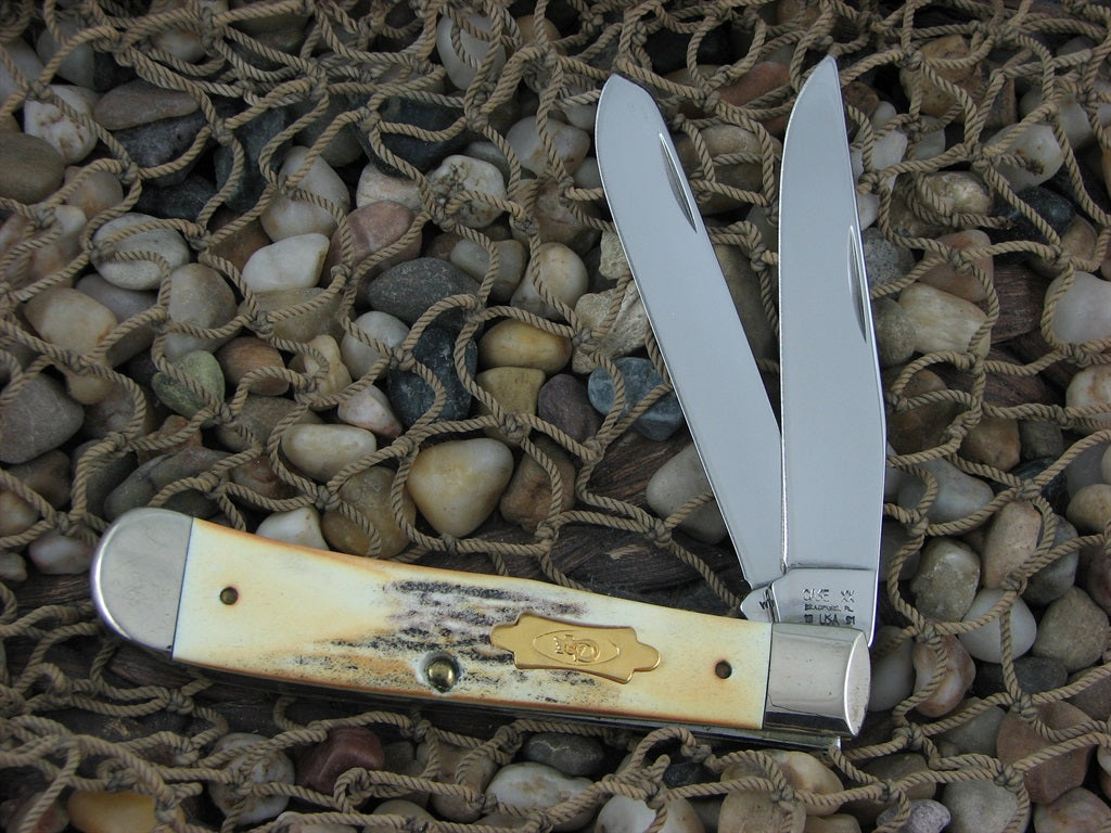 Case XX 1991 Burnt Stag Trapper with TruSharp steel 5254 