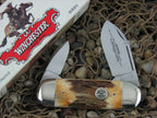 Winchester Knives 1998 Burnt Stag Sunfish Elephant Toe with Carbon steel 250120 