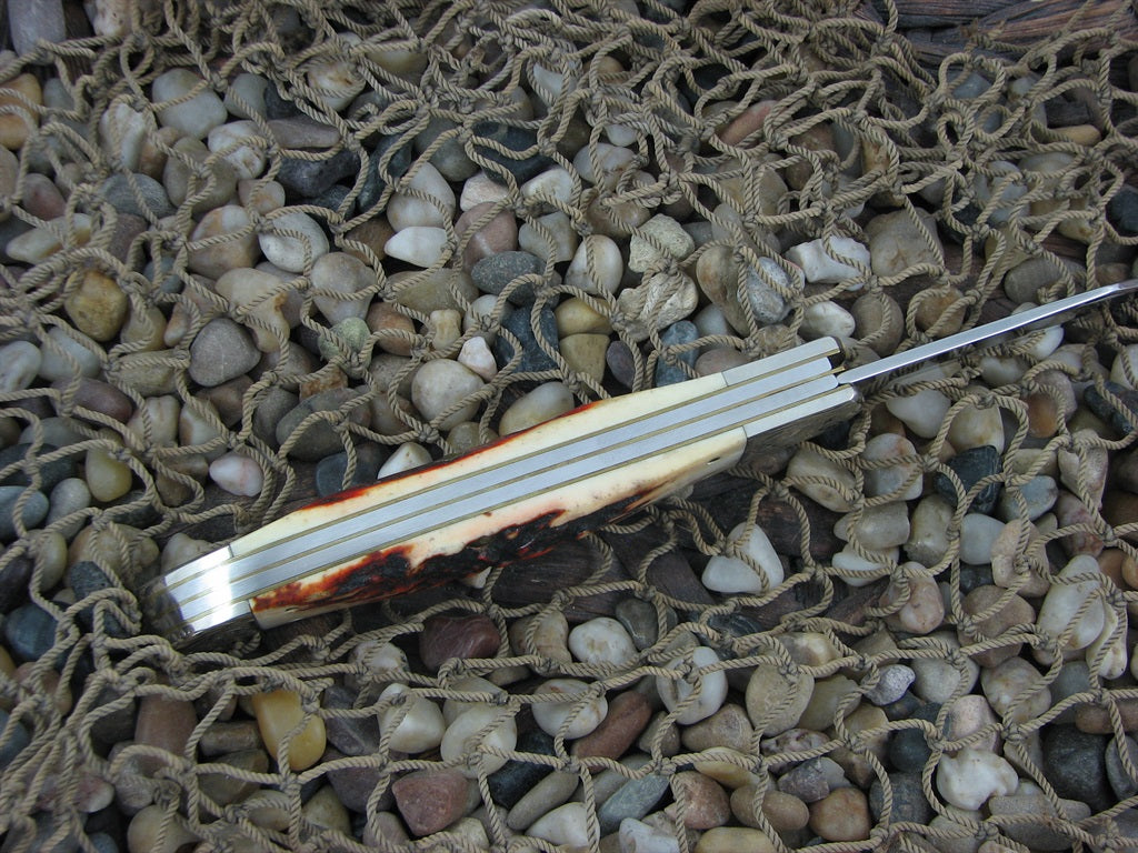 Case Cutlery 1997 Mint Set Red Stag Folding Hunter with TruSharp steel R5265