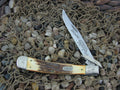 Case Cutlery 1996 Burnt Stag Jaguar with TruSharp steel 5151 