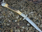 Case Cutlery 1996 Burnt Stag Jaguar Swing Guard with TruSharp steel 5151 Serial#006
