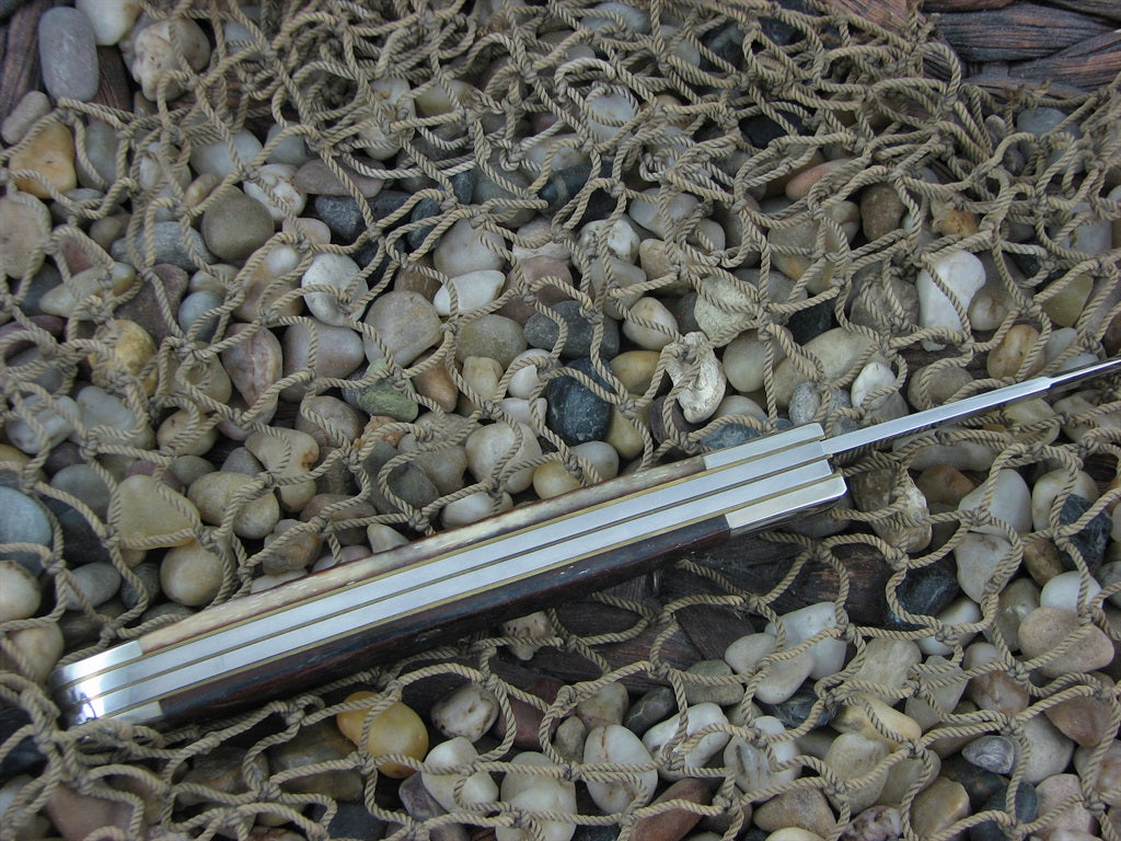 Case XX 1982 CCC Brown Jigged Bone Banana Trapper with TruSharp steel 6251