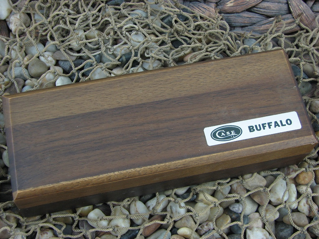 Case Cutlery Wood Buffalo with Carbon steel P172
