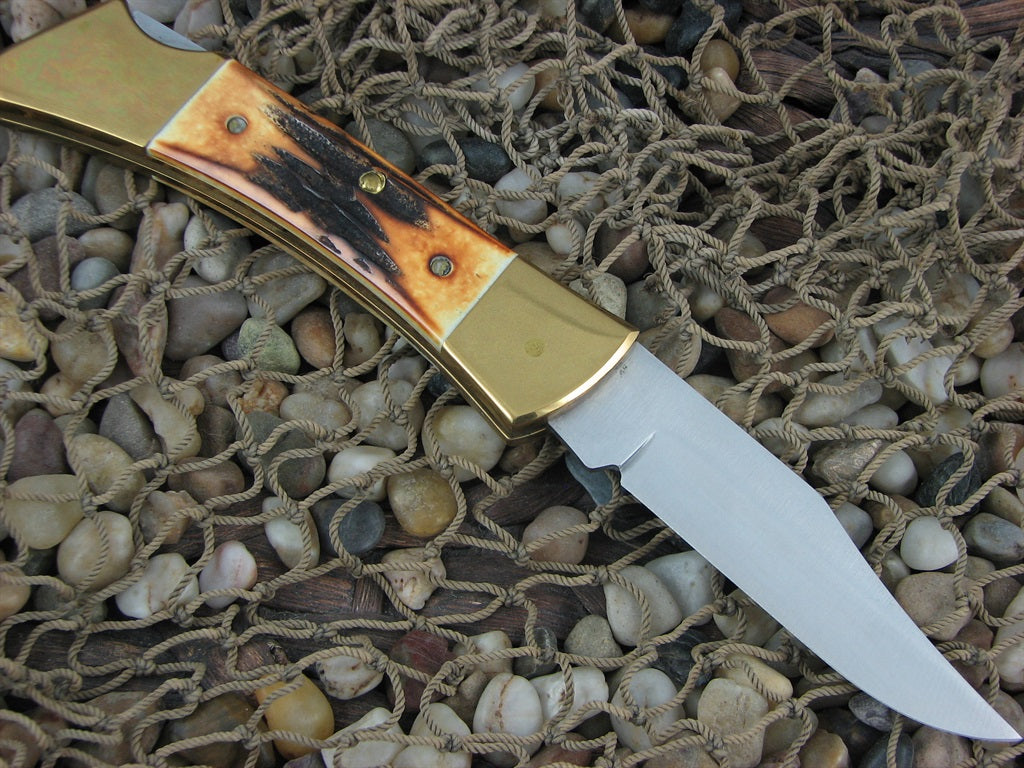 Case Cutlery 1991 Burnt Stag Hammerhead with TruSharp steel 5159L
