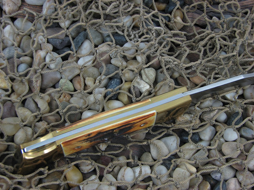 Case Cutlery 1991 Burnt Stag Hammerhead with TruSharp steel 5159L