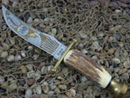 Case XX Kodiak Hunter Polished TruSharp Sambar Stag NAHC NM