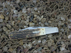 Case Collectors Club 2006 Burnt Stag Grandaddy Barlow with TruSharp steel 5143