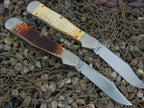 Case Cutlery 1992 Budweiser Racing Set of Two Large Coke Bottle Knives