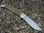 Case Classic Nolan Ryan 1990 Tan Bone Clasp with Carbon steel 6172