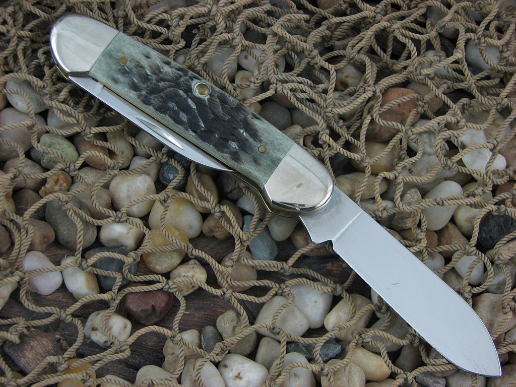 Case Cutlery 1997 NKCA Black Bone Canoe with TruSharp steel 52131