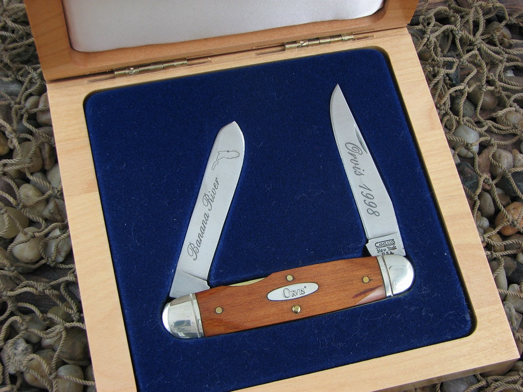 Camillus Cutlery 1998 Wood Moose with Carbon steel  