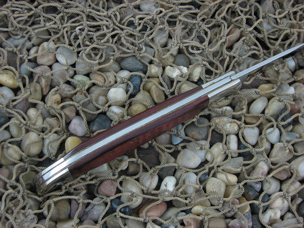 Case Cutlery 1979 Jigged Wood Folding Hunter with Carbon steel 6165SAB