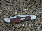 Case Cutlery 1979 Jigged Wood Folding Hunter with Carbon steel 6165SAB