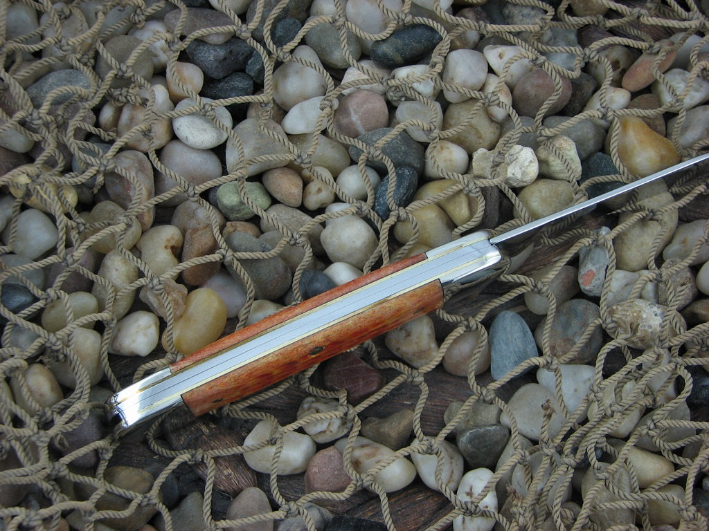 Case Cutlery 2006 Harvest Orange PW Bone Canoe with TruSharp steel 62131