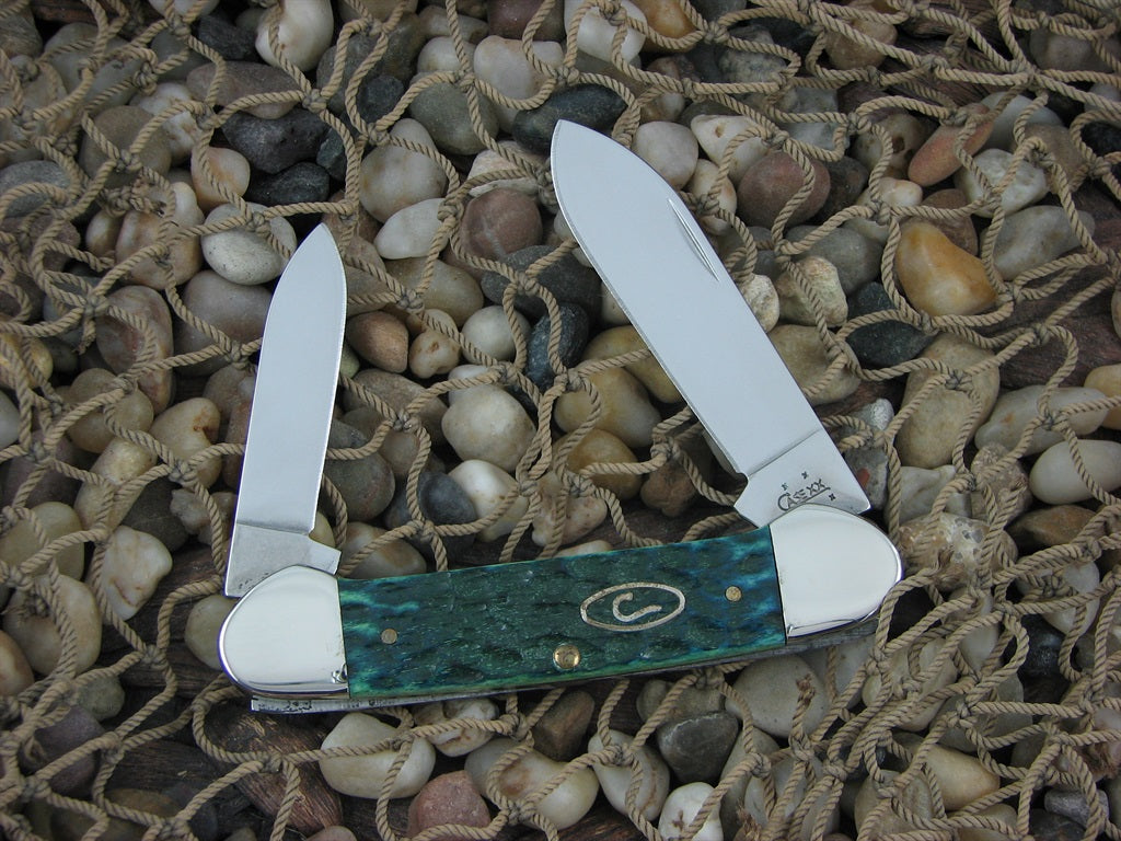 Case Cutlery 2005 Kentucky Bluegrass Bone Canoe with TruSharp steel 62131 