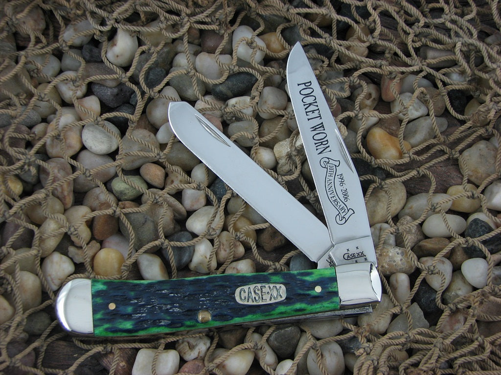 Case Cutlery 2006 Kentucky Bluegrass Bone Trapper with TruSharp steel 6254 