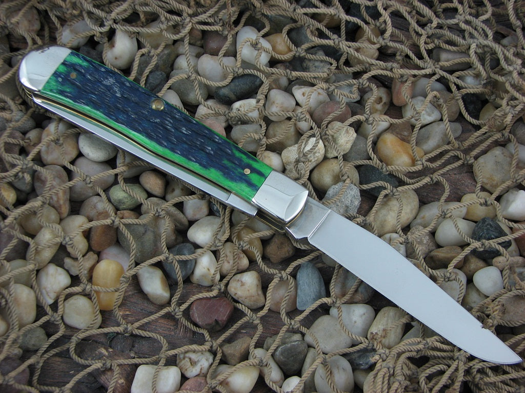Case Cutlery 2006 Kentucky Bluegrass Bone Trapper with TruSharp steel 6254