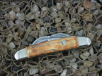 Hen & Rooster Cutlery 1993 Stag Congress Stainless Model Moonshiner 224DS