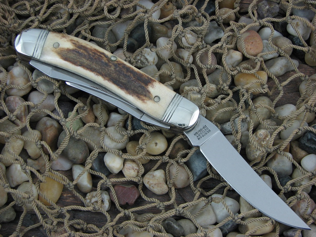 Hen & Rooster Cutlery  Stag Stockman Stainless Model Quarter Horse 213DSQH