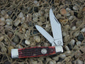 Swanner CutCo  Red Jigged Bone Gunstock with Stainless steel  
