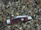 Swanner CutCo  Red Jigged Bone Gunstock Stainless steel