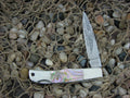 Eagle Brand Cutlery  Abalone Lockback with Stainless steel  