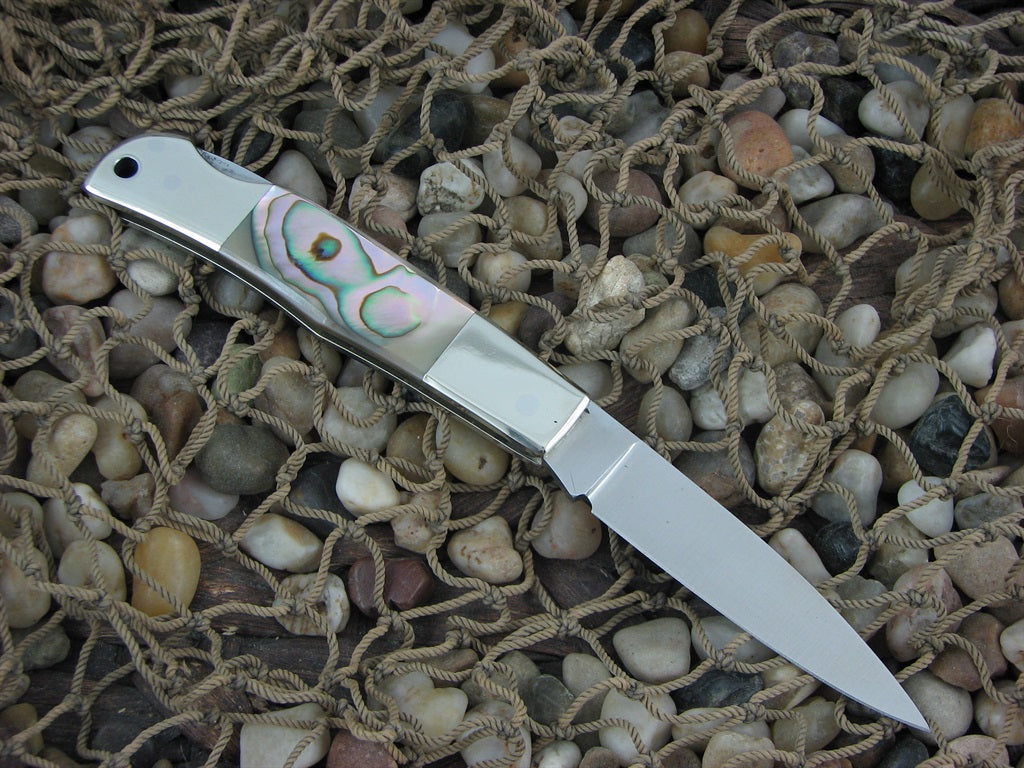 Eagle Brand Cutlery  Abalone Lockback Stainless steel