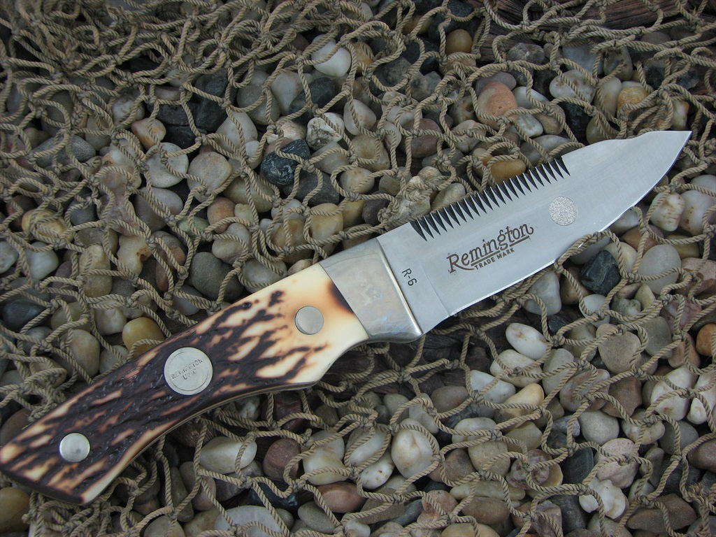 Remington Skinner R6 Satin Stainless Staglon