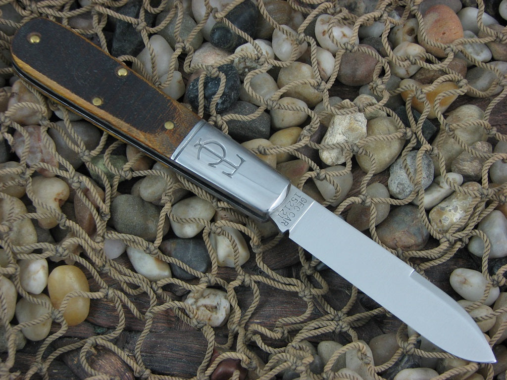 Great Eastern Tidioute Rough Sawn Osage Orange Wood Boys Knife 152121