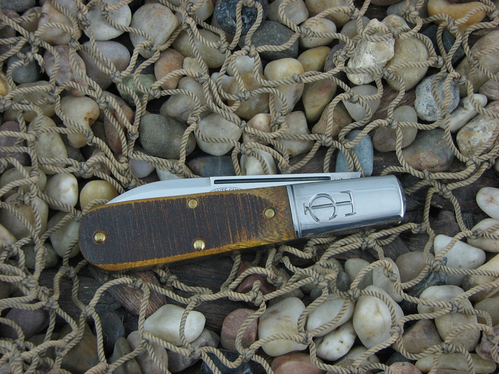 Great Eastern Tidioute Rough Sawn Osage Orange Wood Boys Knife 152121
