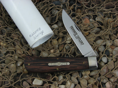 Great Eastern Cutlery Tidioute 2008 Wenge Wood Pioneer with 1095 steel  235108