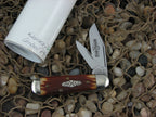 Great Eastern Cutlery Northfield 2008 Amber Bone Jack with 1095 steel  251208