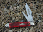 Great Eastern Cutlery Northfield 2008 Red Hangmans Bone Harness Jack 1095 steel  541208P