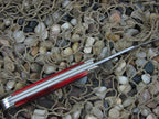 Great Eastern Cutlery Northfield 2008 Red Hangmans Bone Harness Jack 1095 steel  541208P
