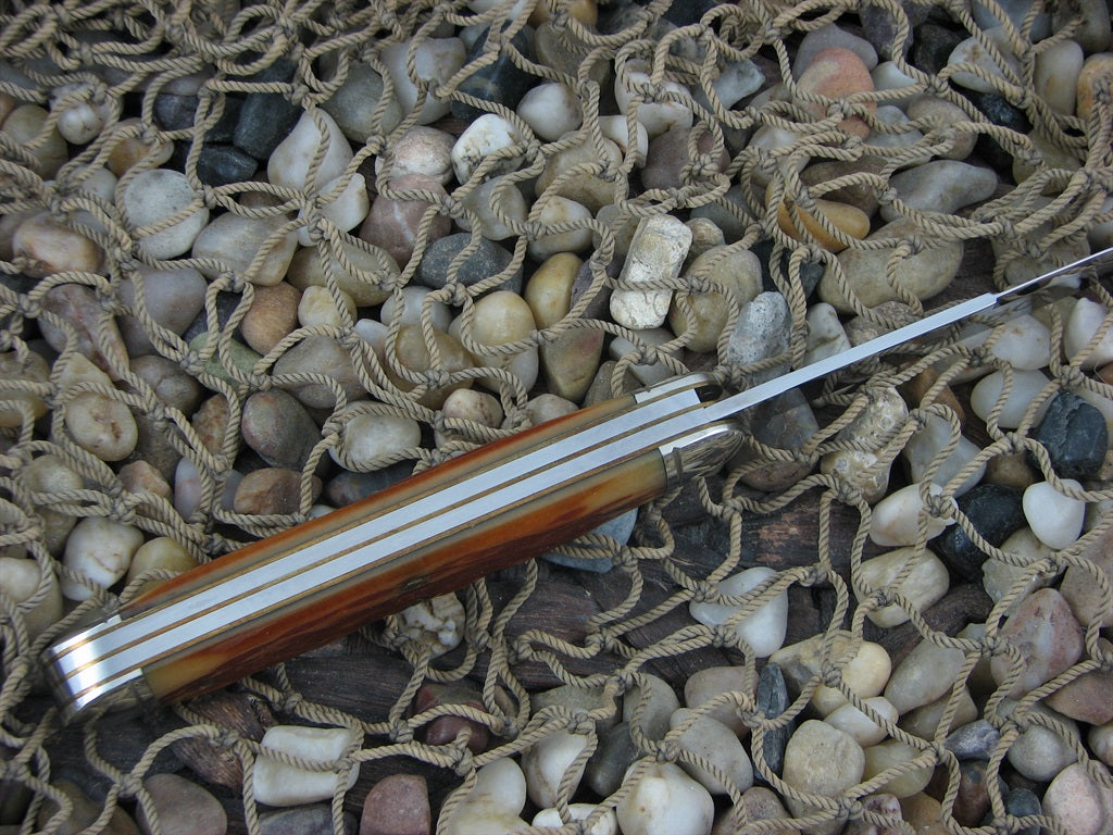 Great Eastern Cutlery Northfield 2008 Amber Bone Harness Jack 1095 542208P