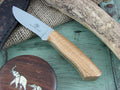 Arno Bernard Knives Wolverine Scavenger Wild Olive Wood handles N690 steel 4615 image 4