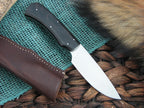 Arno Bernard Knives Nyala Grazer Ebony Wood handles N690 steel 3107 image 9