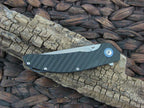 Viper Cutlery Orso Linerlock Carbon Fiber Handles Satin M390 Steel V5966FC image 2