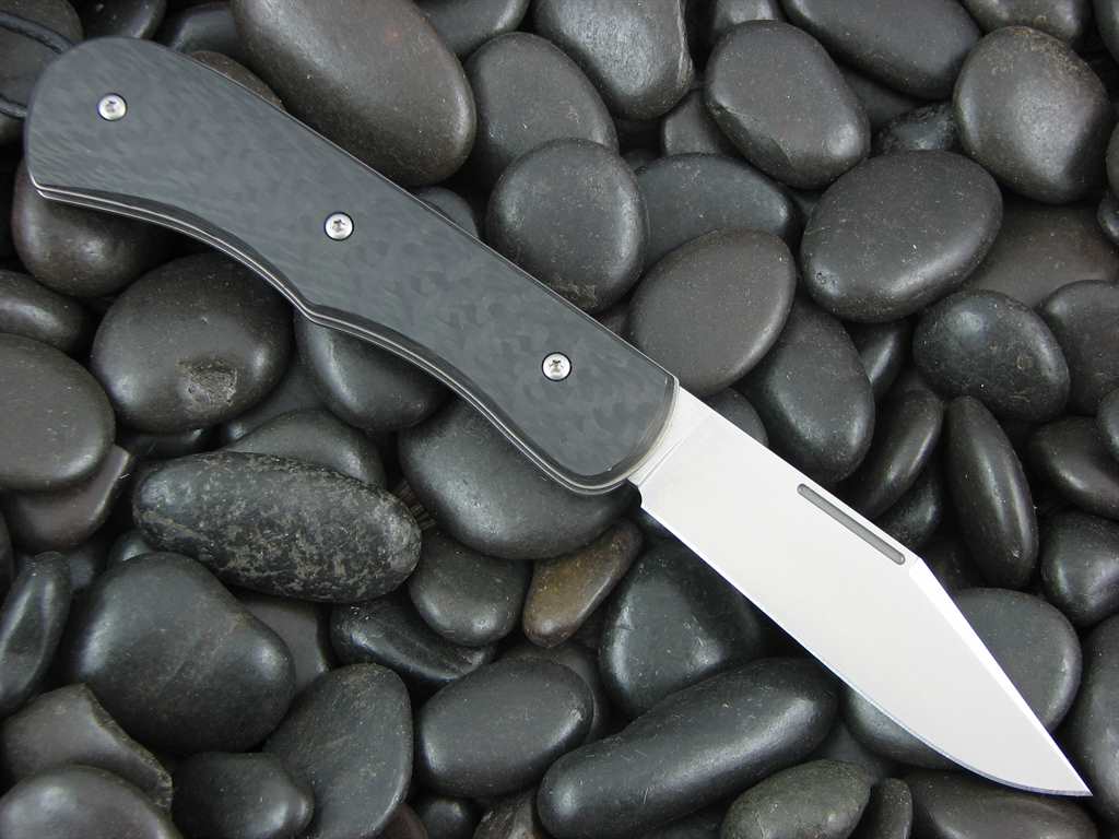 Lion Steel Bolus Clip Jack Carbon Fiber Handles M390 Steel CK0212CF image 1