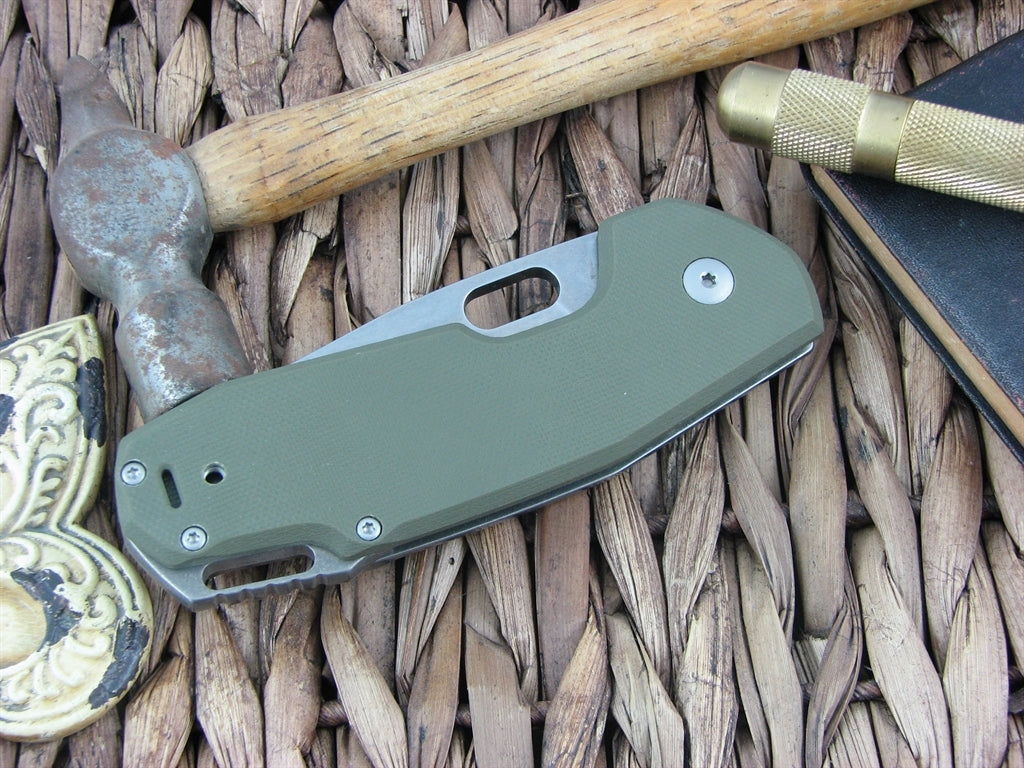 Viper Cutlery Odino Clip Black G10 handles N690 steel Stonewash 5918GB image 2