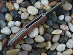 LionSteel KUR Linerlock Santos Wood Handles Stonewash PVD Sleipner Steel KUR-BST image 3