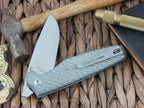 Viper Cutlery Dan1 Clip Silver Twill G10 handles N690 steel Satin 5928STW image 1