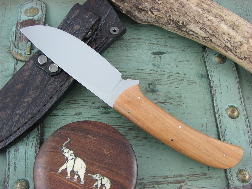 Arno Bernard Cutlery Pro Hunter Eland Wild Olive Wood handles N690 steel 6215 image 6