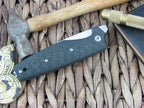 Viper Cutlery Dan1 Clip Burgundy Canvas Micarta handles N690 steel Satin 5928CBR image 2