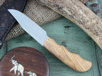 Arno Bernard Knives Vulture Scavenger Wild Olive Wood handles N690 steel 4315 image 6