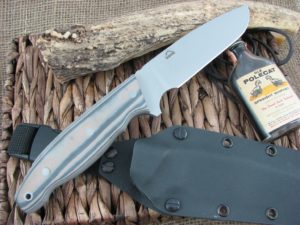 Landi Knives Ironbull Black-Tan G10 154CM