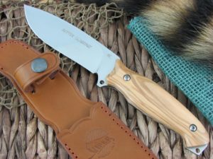 Viper Cutlery Setter Olive Wood Hunter Fixed Blade N690 4872UL