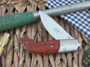 Viper Cutlery Gent Drop Point Cocobolo Wood handles N690 steel Satin 5770CB