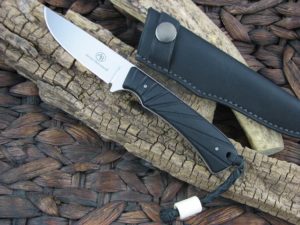 Arno Bernard Knives 2018 Series Badger with Black G10 handles