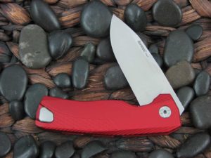 LionSteel Knives ROK with Red Aluminum frame ROK ARS